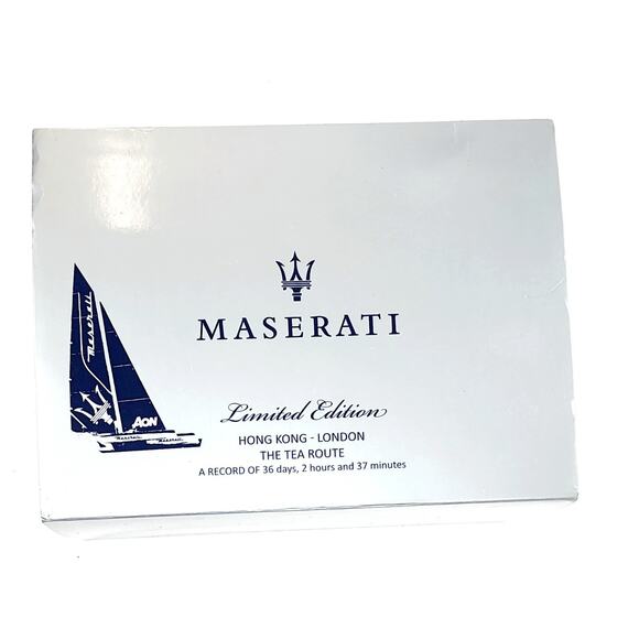 MASERATI Trimarano Yacht Timer Watch LIMITED EDITION Water-Resistant
